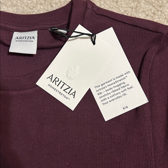 Aritzia HomeStretch Rib Backbeat Longsleeve - Picture 7 of 8